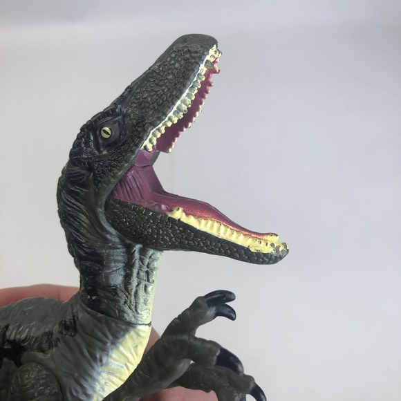 Jurassic World Dinosaur Toys Pachycephalosaurus & Velociraptor Lot Figures - Picture 8 of 14